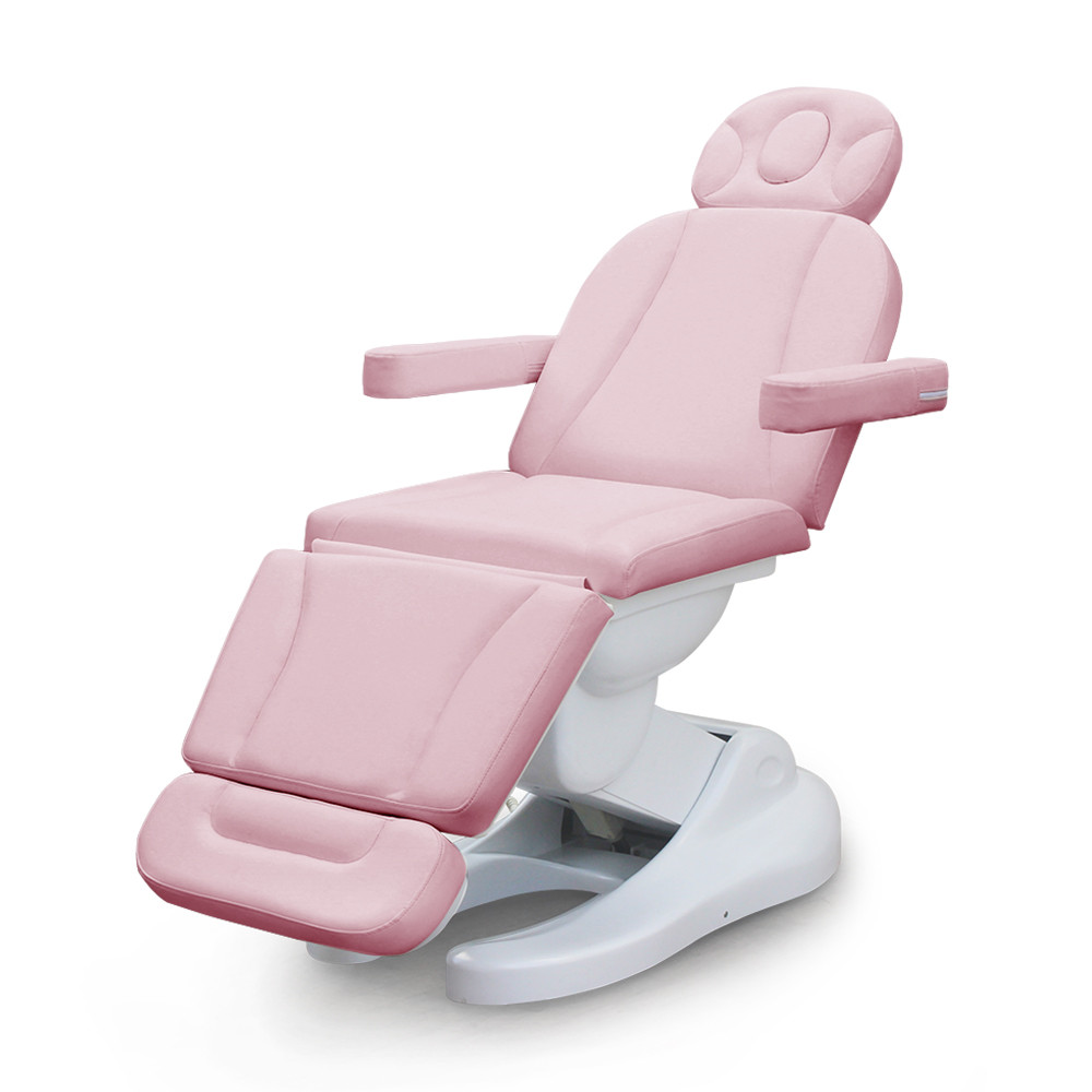 Серый электрический массажный стол Косметическое кресло для лица с ресницами