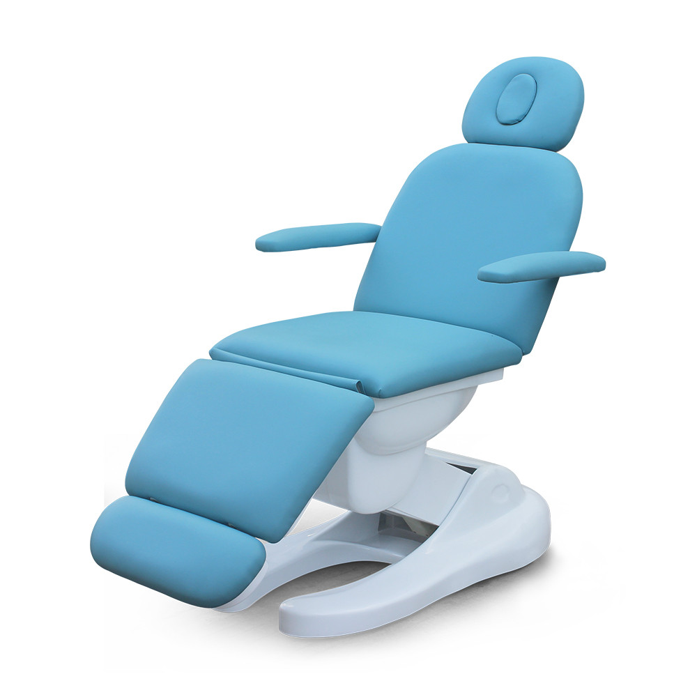 Электрический регулируемый массажный стол для ресниц, косметическое кресло для лица