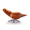Эргономичное офисное кресло с высокой спинкой, подогревом и массажем