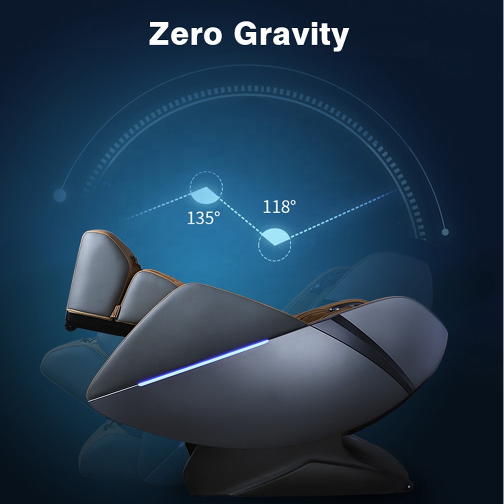 Полнотелое 3D-ручное электрическое AI Smart Recliner SL Track Zero Gravity Shiatsu 4D Массажное кресло с динамиком