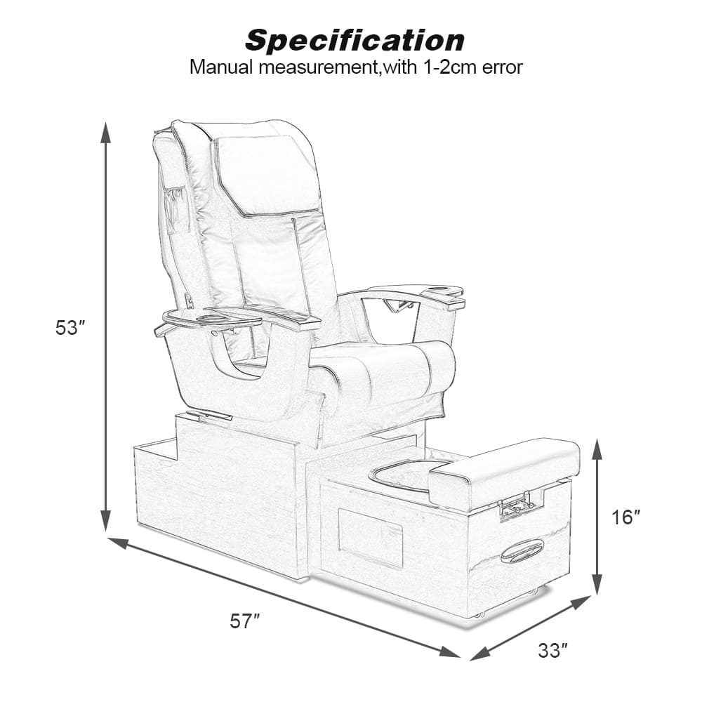 Массажное педикюрное кресло для ног без сантехники - Kangmei