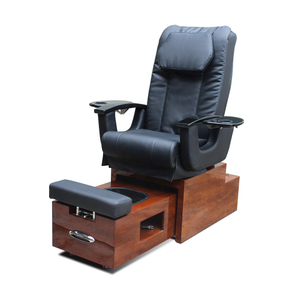 Черное деревянное основание, сантехника, бесплатное кресло для спа-массажа и педикюра для ног