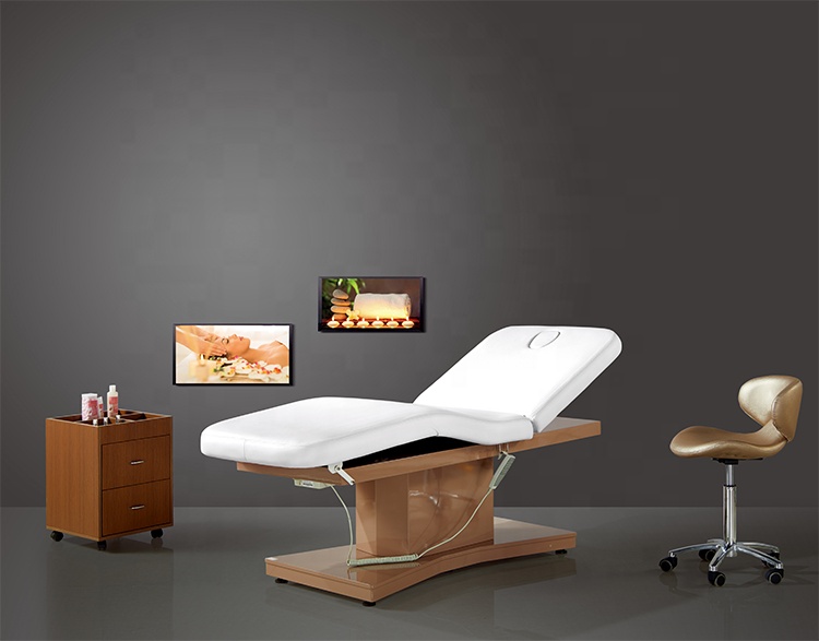 Роскошный лучший электрический салон спа-терапии массажный стол кровать для продажи