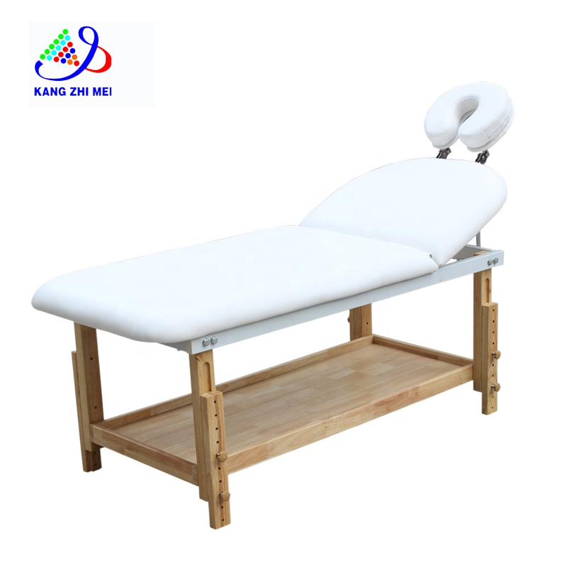 Белый регулируемый по высоте терапевтический массажный стол с диваном и спа-кроватью для лица