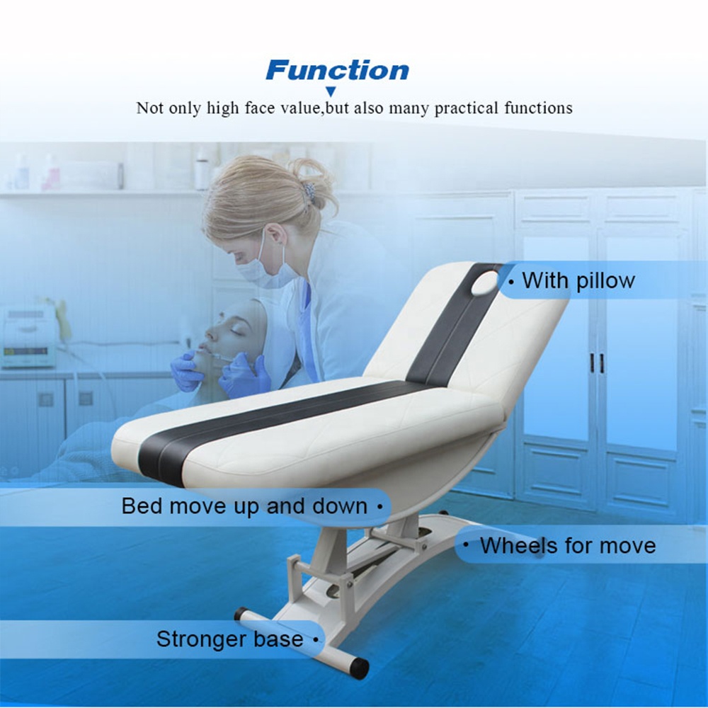 Электрический автоматический регулируемый физиотерапевтический спа-массажный стол, лечебная кровать