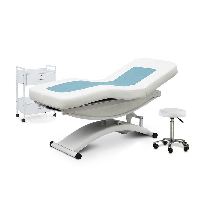 Электронный массажный стол для лечения ресниц, косметическая кровать для лица
