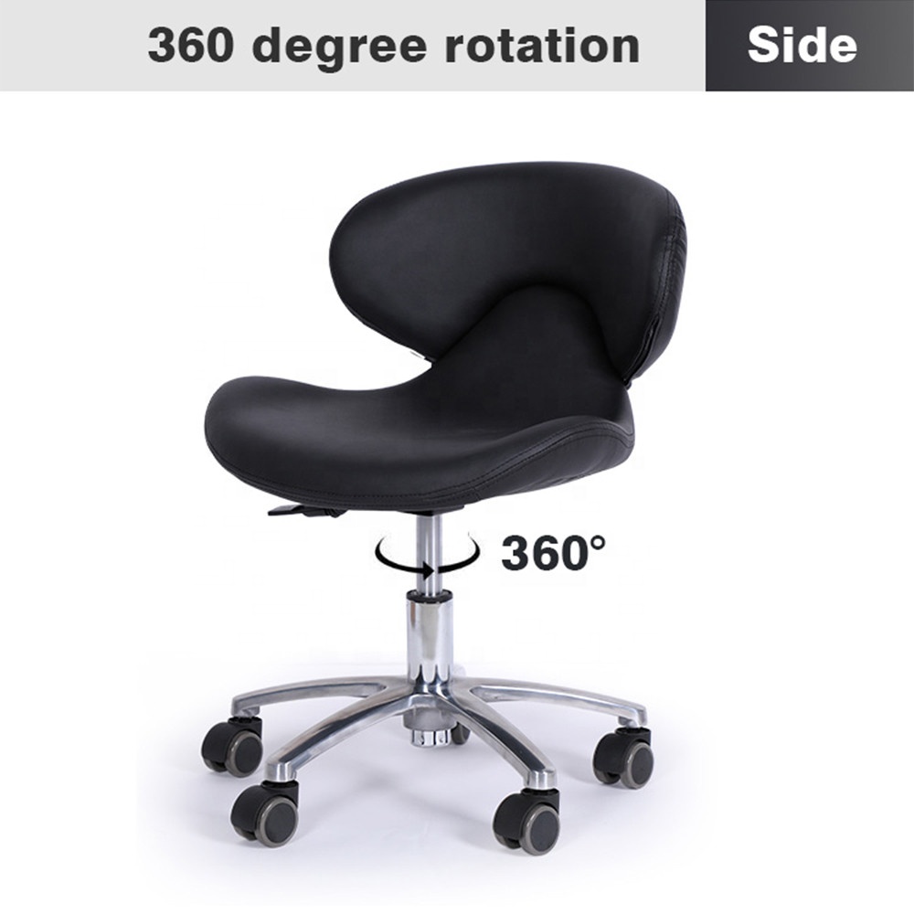 Современная дешевая мебель для салонов красоты, регулируемый гидравлический вращающийся стул для педикюра, стул с колесами