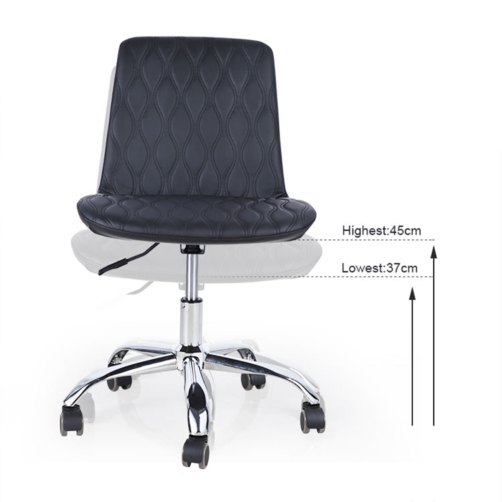 Черный стул для клиентов маникюрного салона - Kangmei