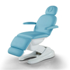 Современный синий электрический массажный стол для лица с отверстием для лица