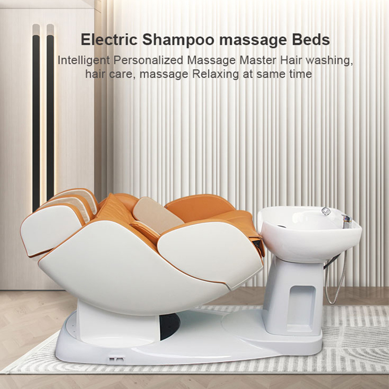 Электрическое кресло для массажа шампуня для волос для салона красоты