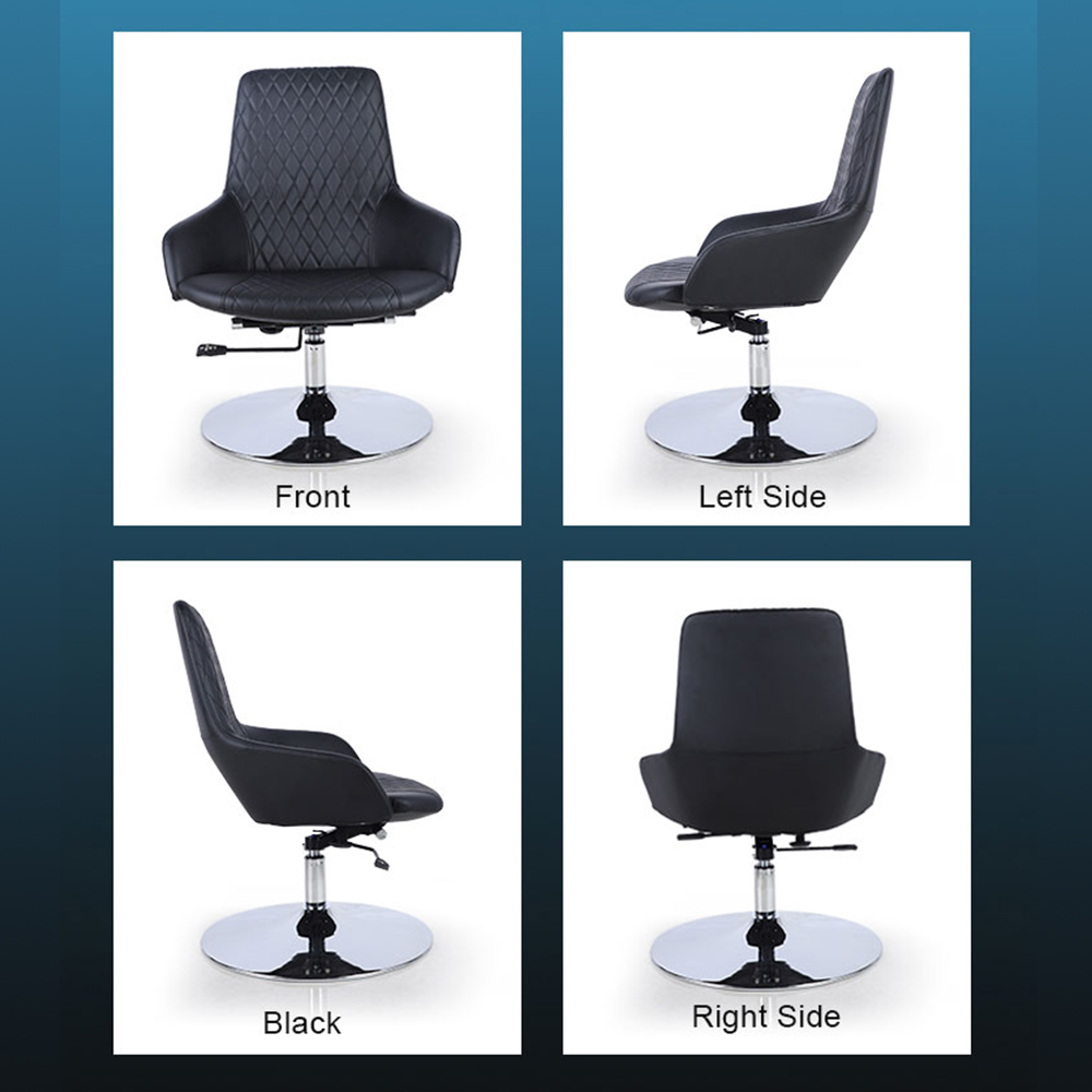 Черный стул для клиентов для маникюрного салона - Kangmei