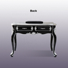 Черный роскошный винтажный маникюрный стол для ногтей - Kangmei