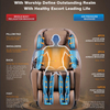 Массажное кресло шиацу 3D SL Track с нулевой гравитацией и роликами для икр