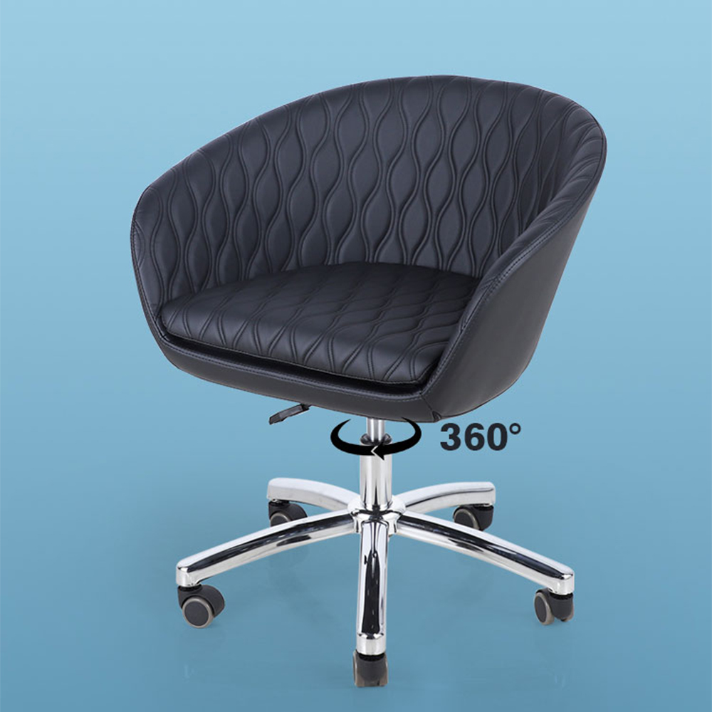 Серый стул для клиентов для маникюрного салона - Kangmei
